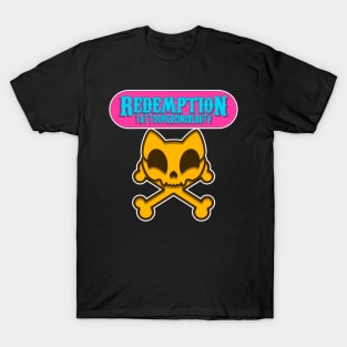 Redemption Happy cat skull T-Shirt